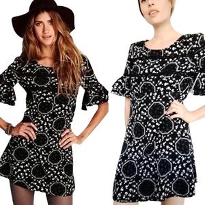 FREE PEOPLE | Floral Mini Dress